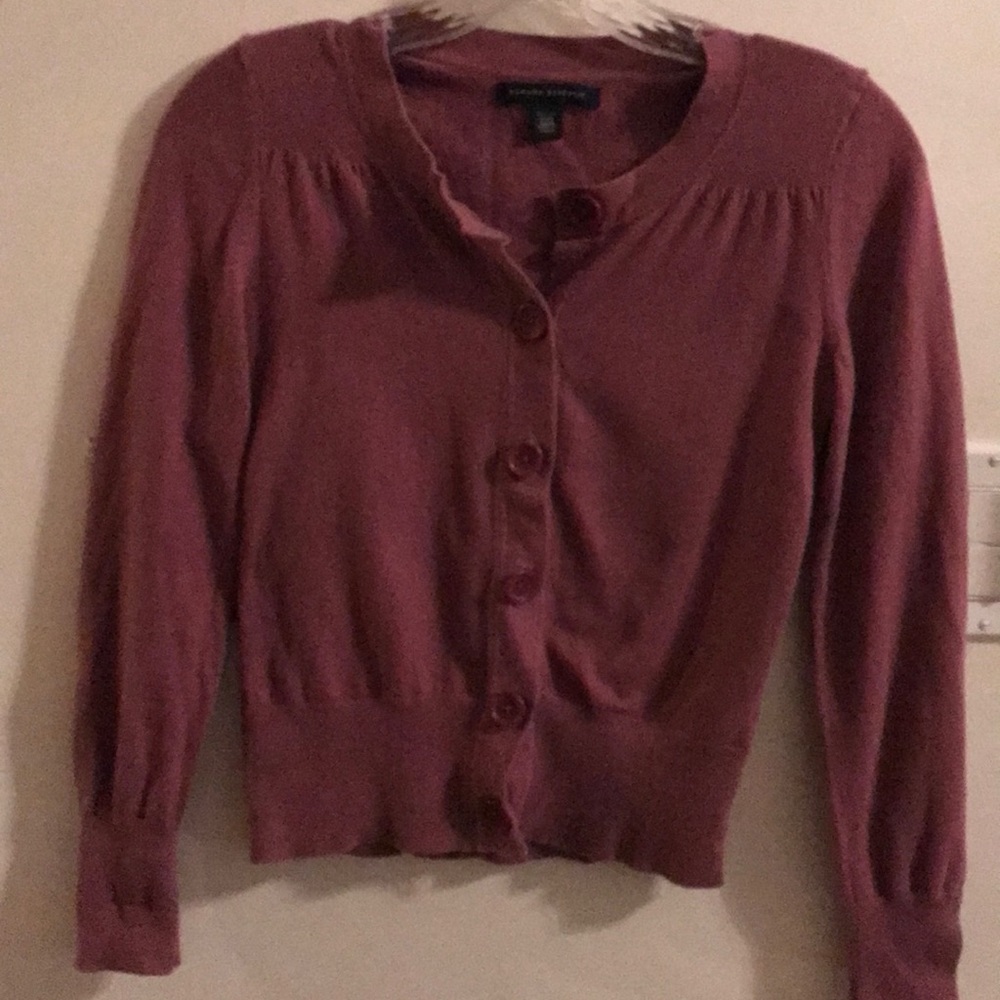 Banana Republic Pink Cardigan - Used